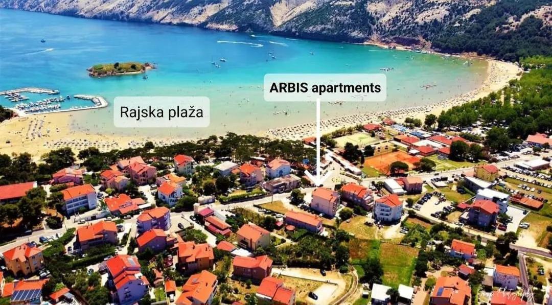 Apartments Arbis Lopar Exteriör bild